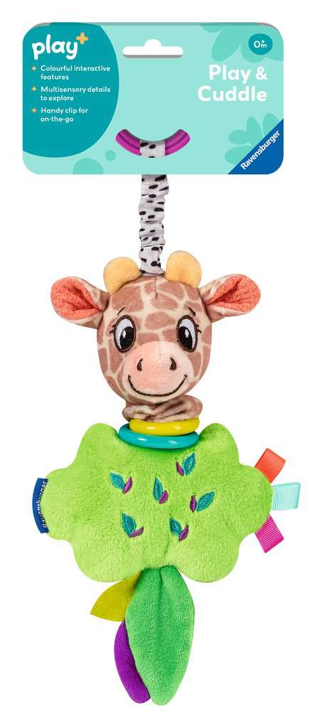 Ravensburger Play+ Infant & Toddler - Pull & Wiggle Giraffe