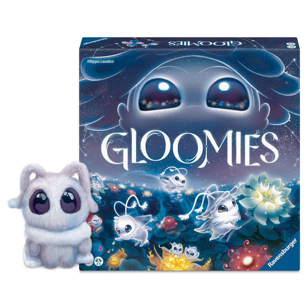 Ravensburger Dark Gloomies Game + Gloomie Plushie