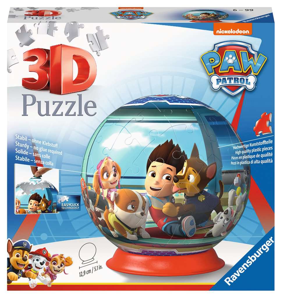 chirurg verontschuldigen diameter Paw Patrol puzzleball | 3D Puzzle Ball | 3D puzzels | Producten | nl | Paw  Patrol puzzleball
