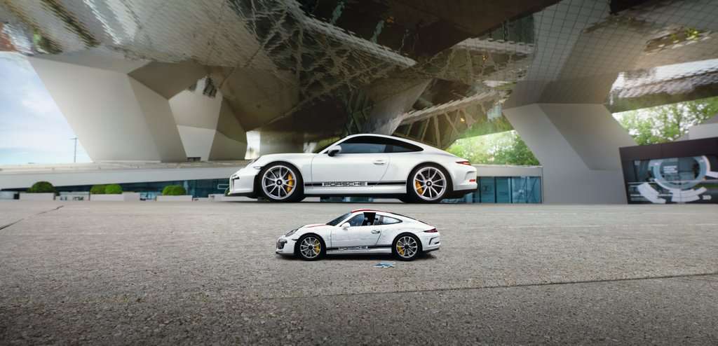 Ravensburger 3D Puzzle Porsche 911RAutopuzzle 108 TeilePuzzle ab 10 Jahre 