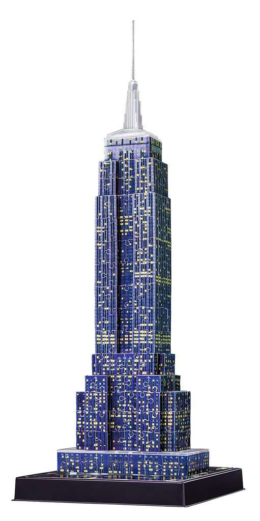 Empire State Building Ravensburger 3D Puzzle Night Edition 
