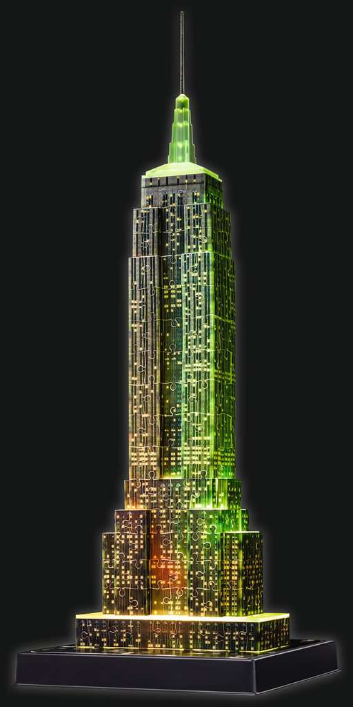 feit Zelden Monarchie Empire State Building at Night | 3D Puzzle Buildings | 3D Puzzles |  Products | Empire State Building at Night