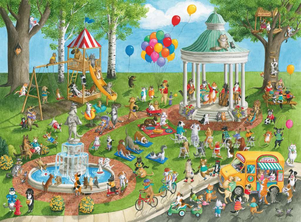 Pet Park Children's Puzzles Jigsaw Puzzles Products Pet Park