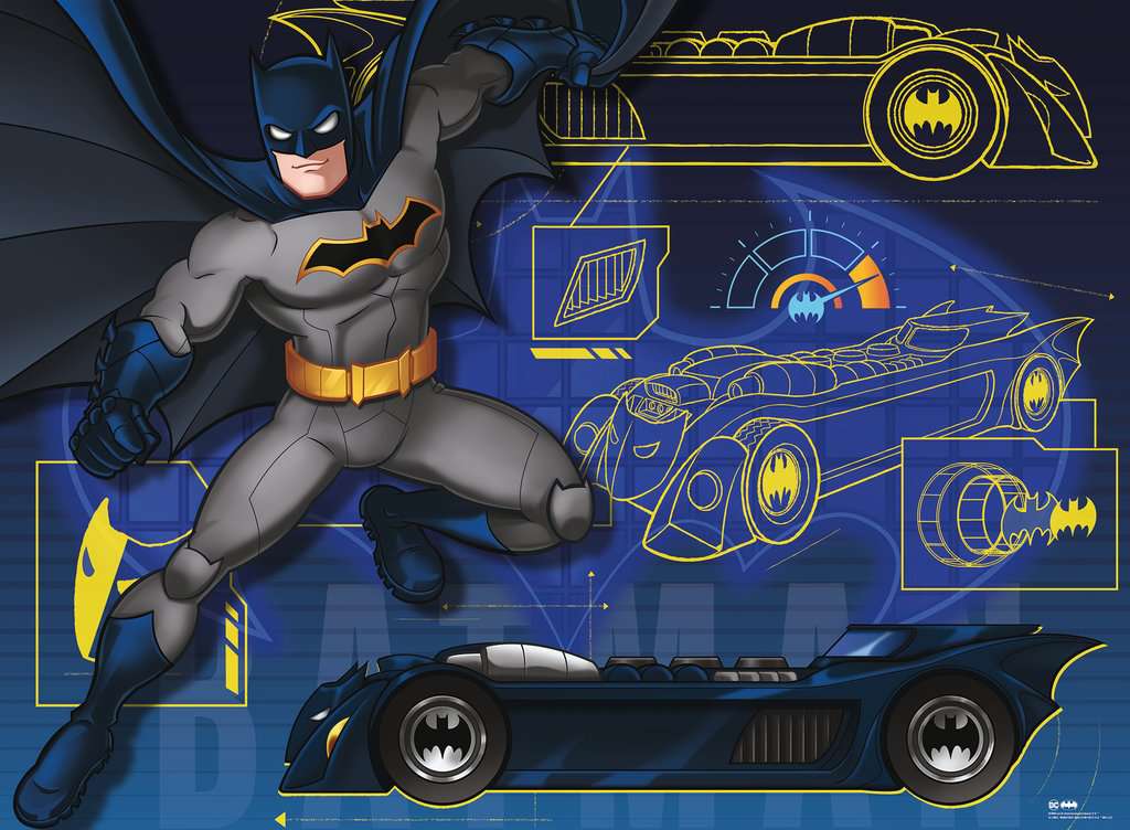 Puzzle Batman Puzzle 100 Pezzi XXL Et Consigliata 6 Puzzle Per