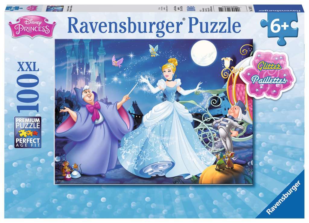 Details about   Cardinal DISNEY PRINCESS Cinderella 100 pc Puzzle *NEW* 