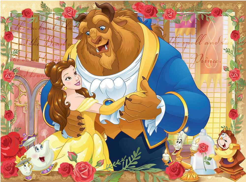 Disney Beauty and the Beast Jigsaw Puzzle 500 Pieces