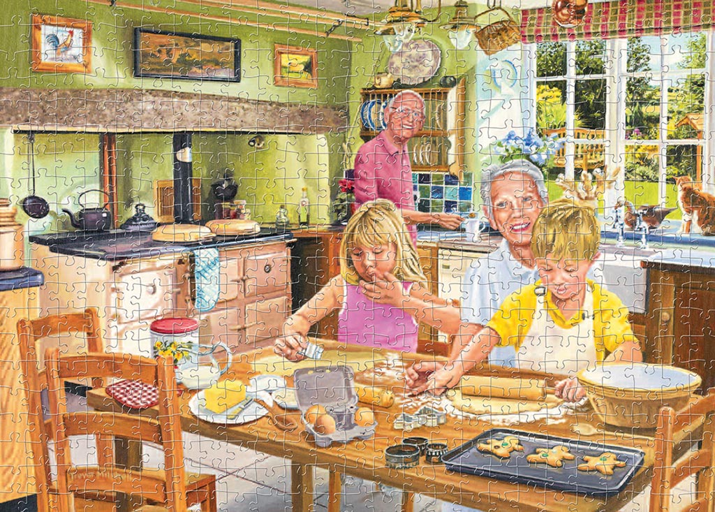 Download Day with Grandma and Grandpa, 2x500pc | Adult Puzzles ...