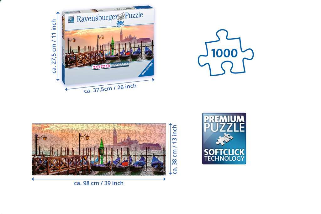 Puzzle Step Puzzle 1000 Teile 60327 Venedig 