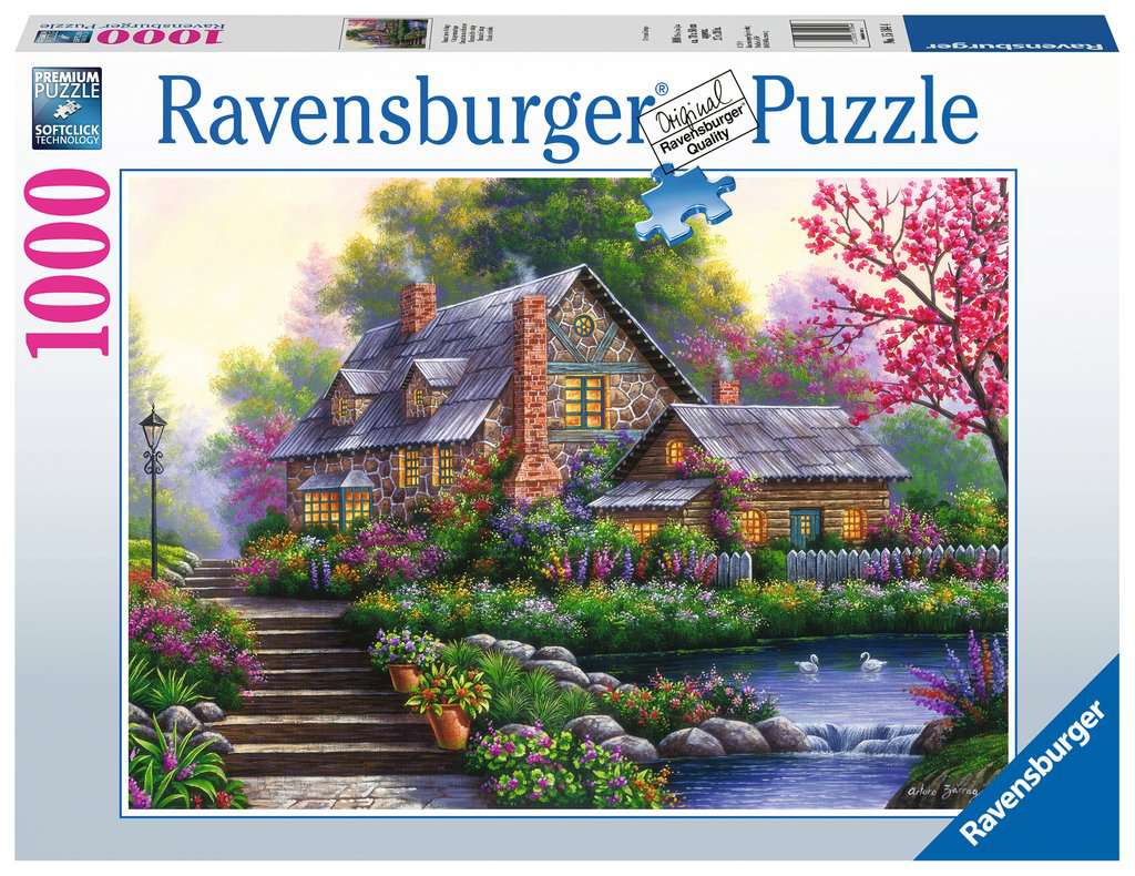 Ravensburger Cottage Anglais 3D 2412585 Puzzle 