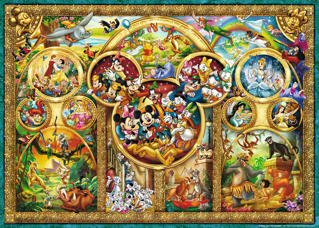 ginder bossen steekpenningen Disney Mooiste Disney thema's | Puzzels voor volwassenen | Puzzels |  Producten | nl | Disney Mooiste Disney thema's