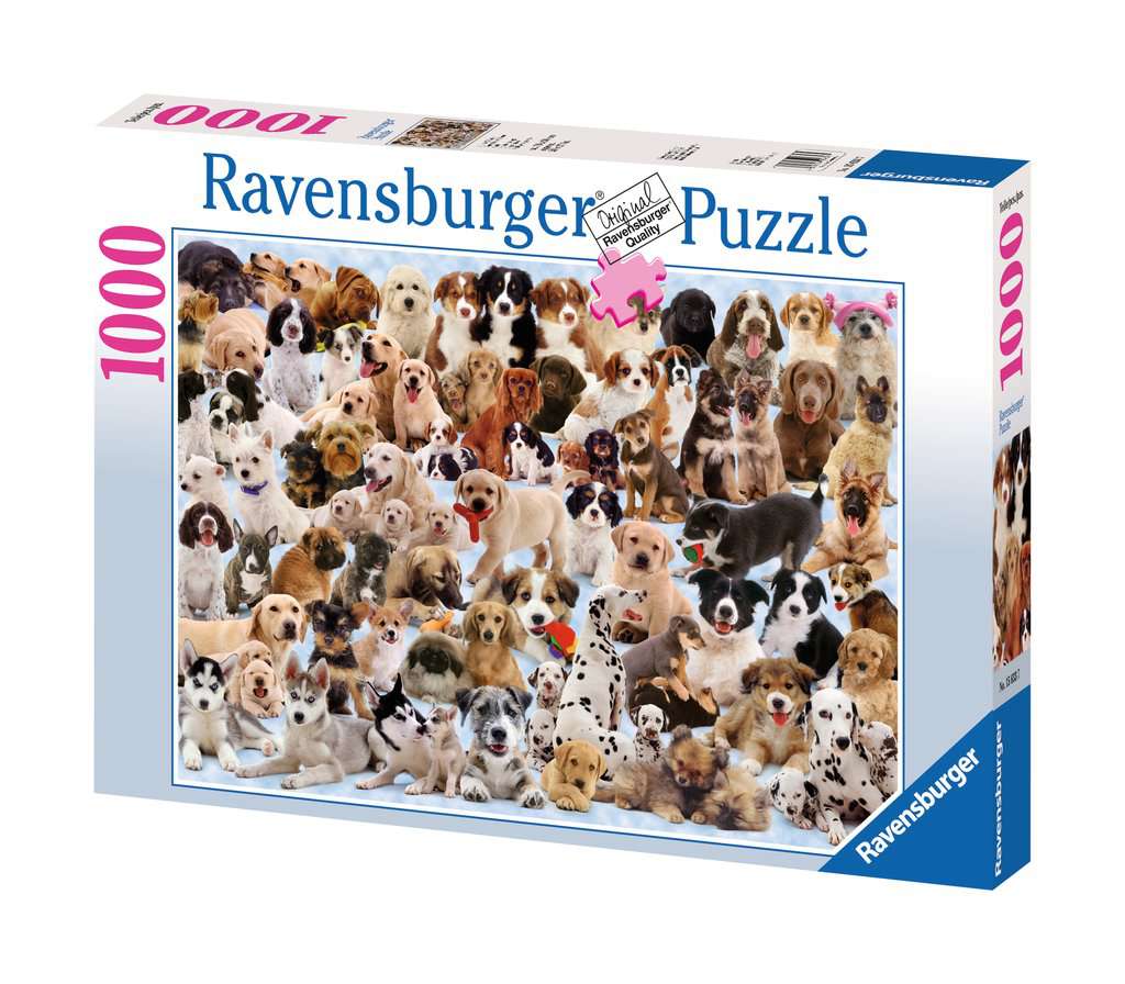 Ravensburger 500 Piece Jigsaw Puzzle Dogs Delight Dog Selfie 49 x 36cm 