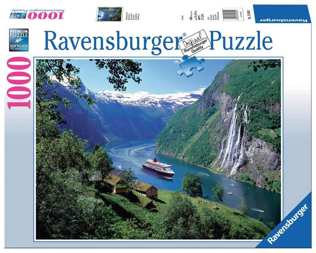 In de omgeving van lancering beschermen Noorse fjord | Puzzels voor volwassenen | Puzzels | Producten | nl | Noorse  fjord