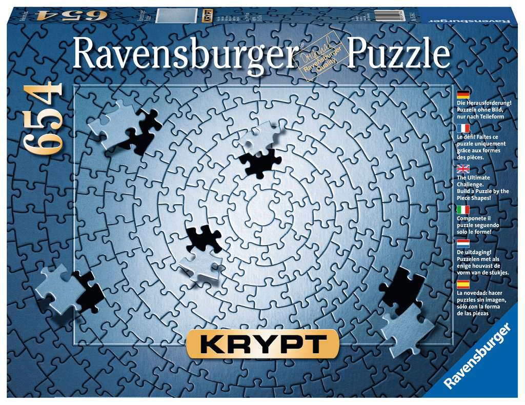 samenzwering Verleden bende Krypt silver | Adult Puzzles | Jigsaw Puzzles | Products | Krypt silver