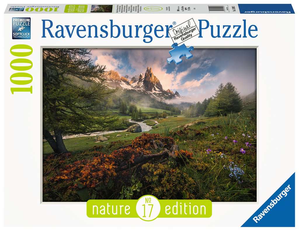 1000 Teile Puzzle Malerische Stimmung Vallee de la ClareeRavensburger 15993