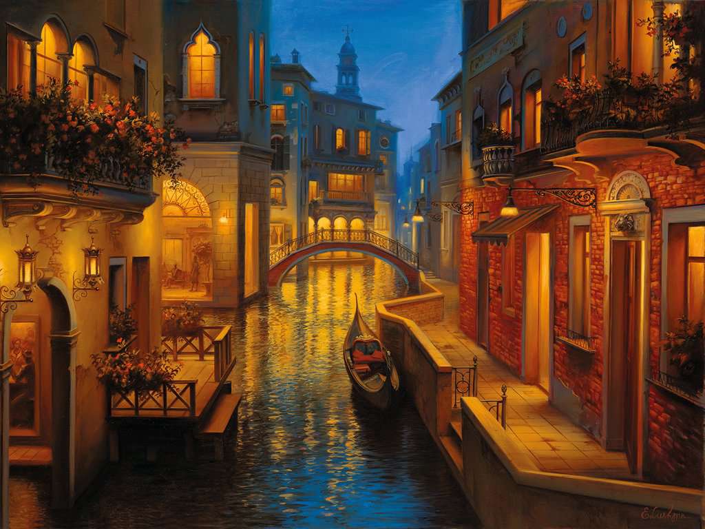 Adult Jigsaw Puzzles-Venice Landscape Picture-3000 Pieces Jigsaw Puzzle Game for Preschool Children Learning Educational Family