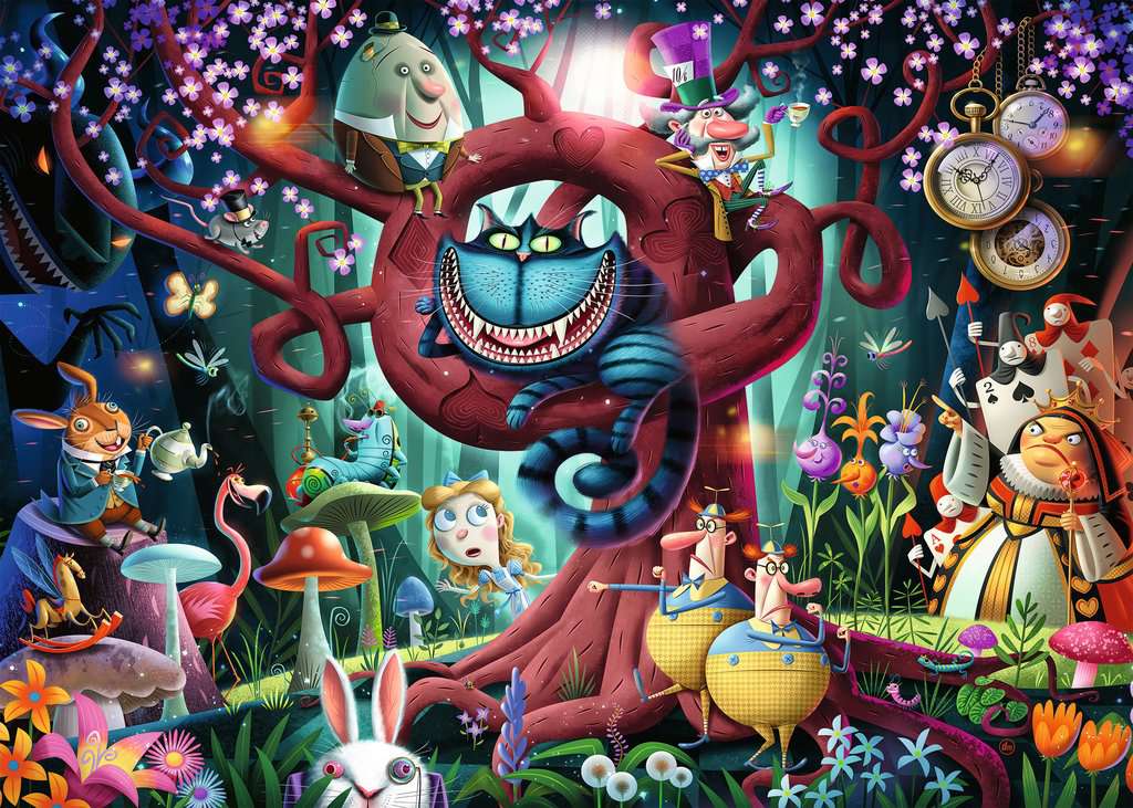 Hanayama Crystal Gallery 3d Puzzle Disney Alice in Wonderland for sale online 