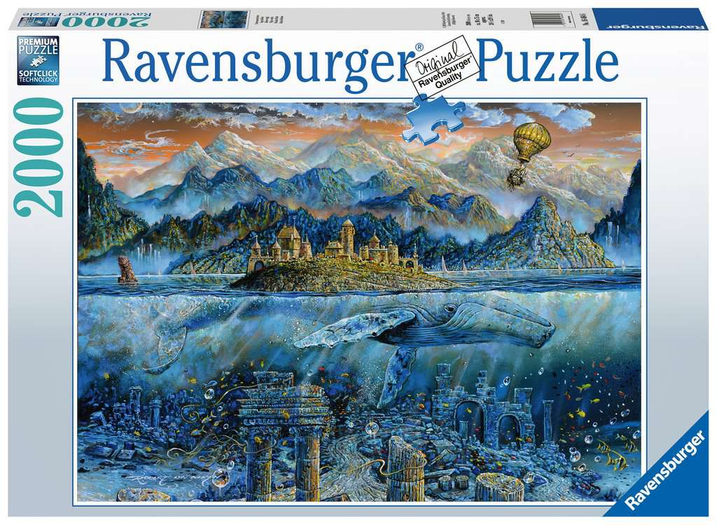 Ravensburger Poisons and Potions 2000 piece fantasy jigsaw puzzle NEW 