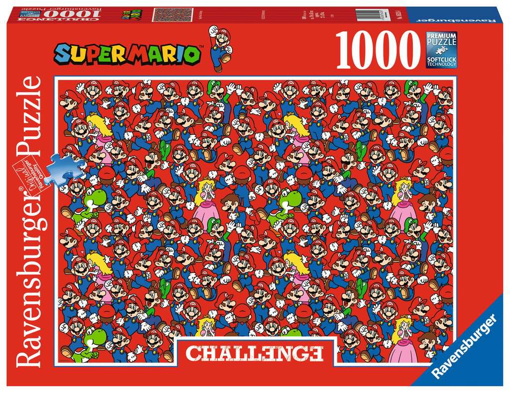 Puzzle, Super Mario Bros, Colección Challenge, 1000 Piezas | Adultos | Puzzles | Productos | es | Puzzle, Super Mario Bros, Challenge, 1000 Piezas