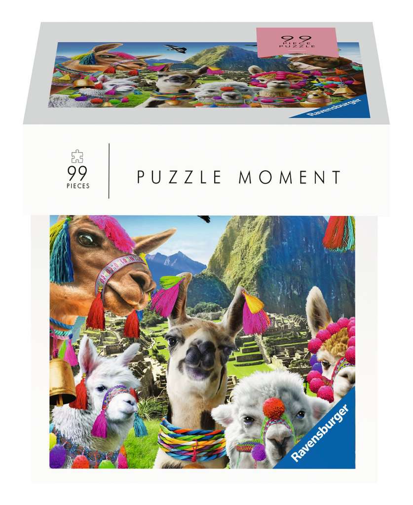 16536 Ravensburger Lamas Jigsaw Puzzle 99 Teile geeignet für Kinder 14 Jahre 