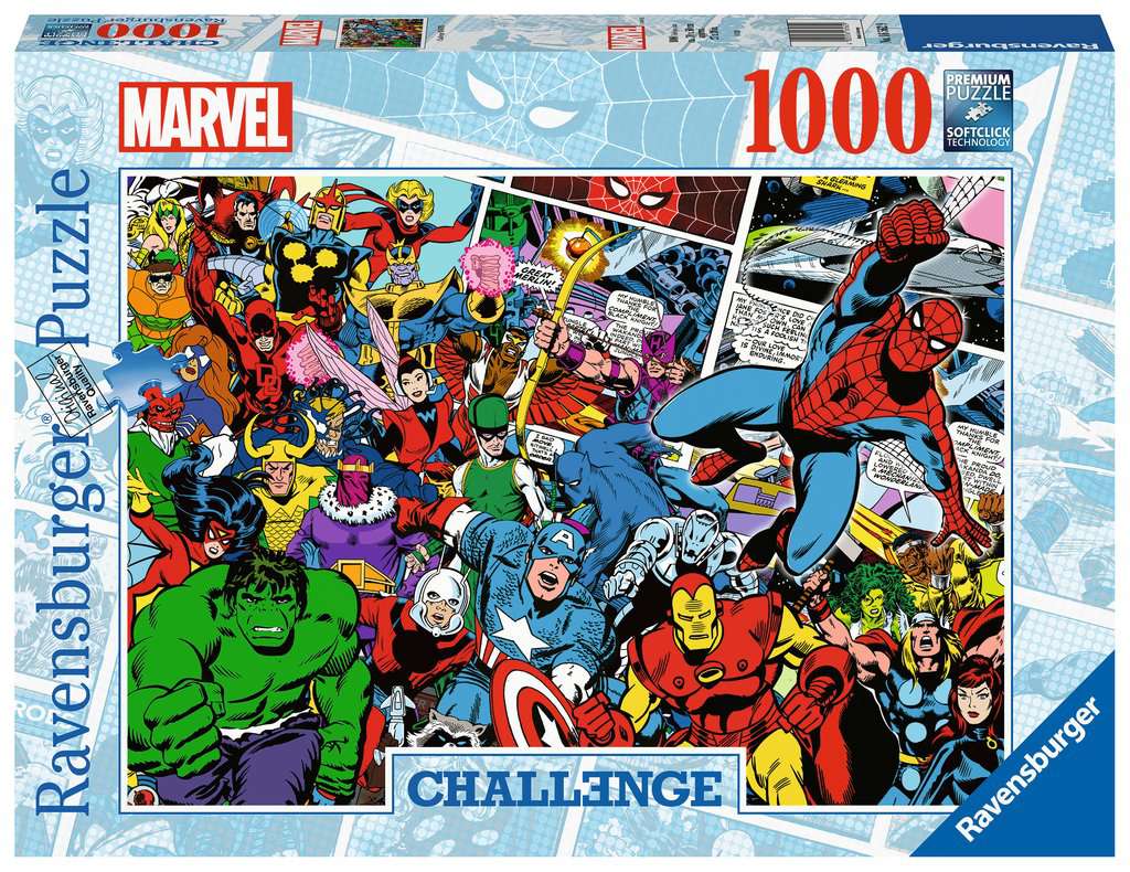 Puzzle, Marvel, Colección Challenge, 1000 Piezas Puzzle Adultos | Puzzles | Productos | | Puzzle, Marvel, Colección Challenge, Piezas