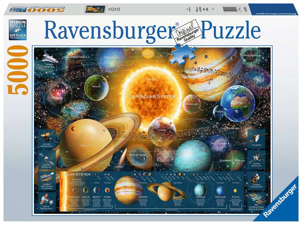 16720 Ravensburger Space Odyssey Jigsaw Puzzle 5000 Teile alter 12 Jahre 