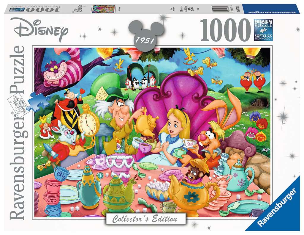 Real Ravensburger puzzle Alice 500 pieces
