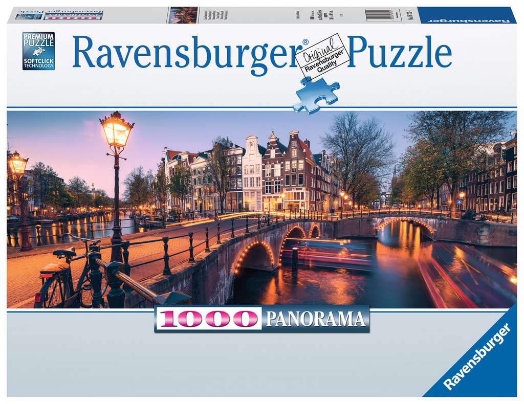 Avond in Amsterdam | Puzzels voor volwassenen Puzzels | | nl | Avond in Amsterdam