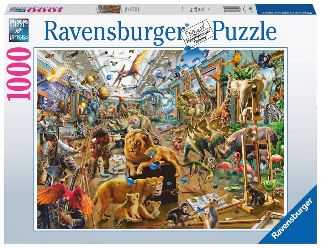 Puzzle 1000 p - Le musée vivant, Puzzles adultes, Puzzle, Produits, frBE