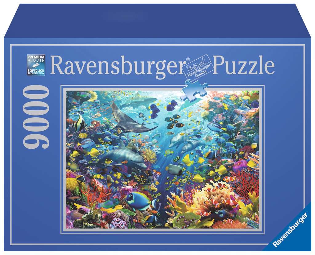 Aquarium Fish New Puzzles Piece 9000 Pieces Underwater Life Jigsaw Puzzle 