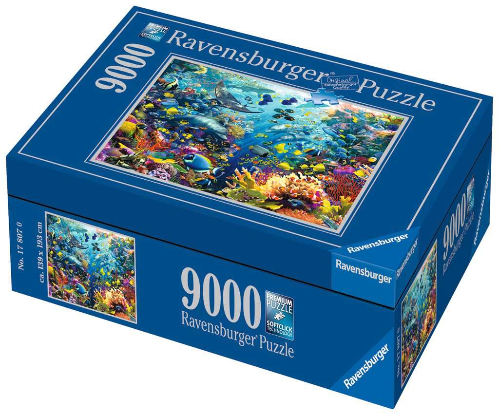Underwater Life Jigsaw Puzzle New Puzzles Piece Aquarium Fish 9000 Pieces 