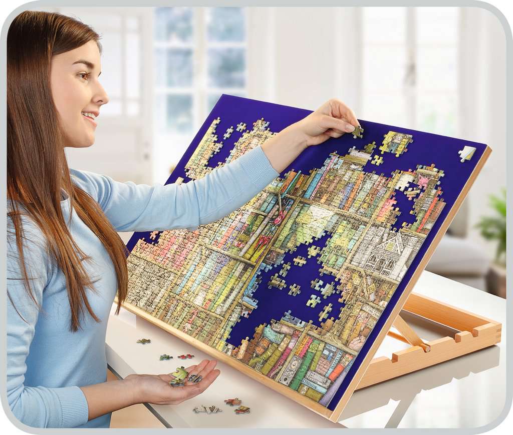 Wooden Puzzle Board Easel | Puzzle Accessories | Puzzles | Products