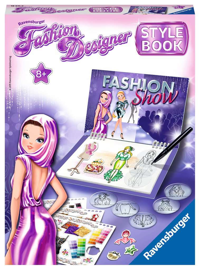 Fashion Designer Stylebook Fashion Show | Craft Sets | Arts & Crafts