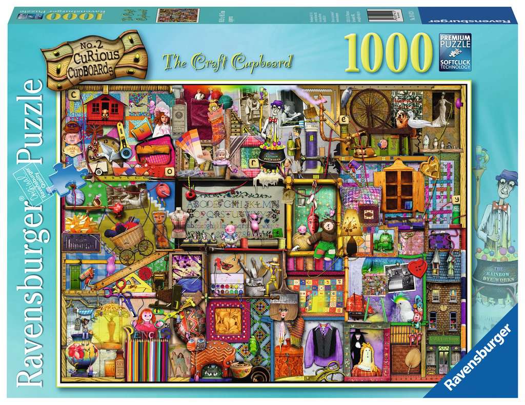 Ravensburger The Curious Cupboard No.1 The Kitchen Cupboard 1000pc Jigsaw Puz 