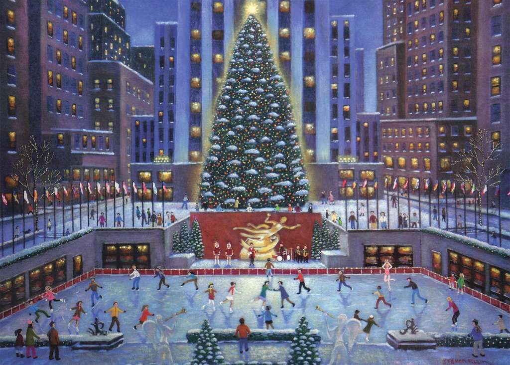 hospita lening scheuren NYC Christmas | Adult Puzzles | Jigsaw Puzzles | Products | NYC Christmas