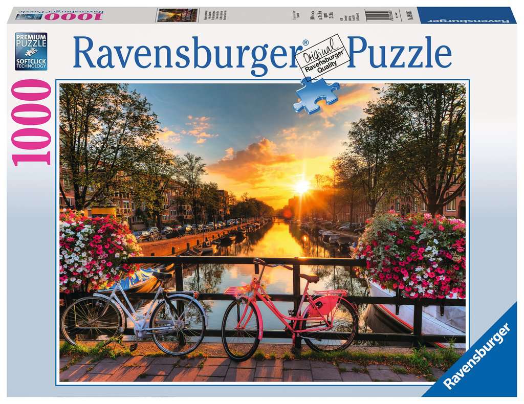 Bicycles in Amsterdam | Adult Puzzles | Jigsaw Puzzles | Products 