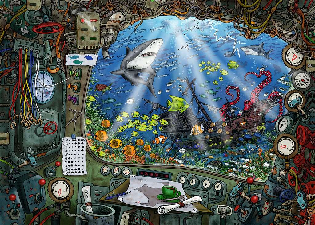 ESCAPE 4 Submarine | Adult Puzzles | Jigsaw Puzzles | Products 