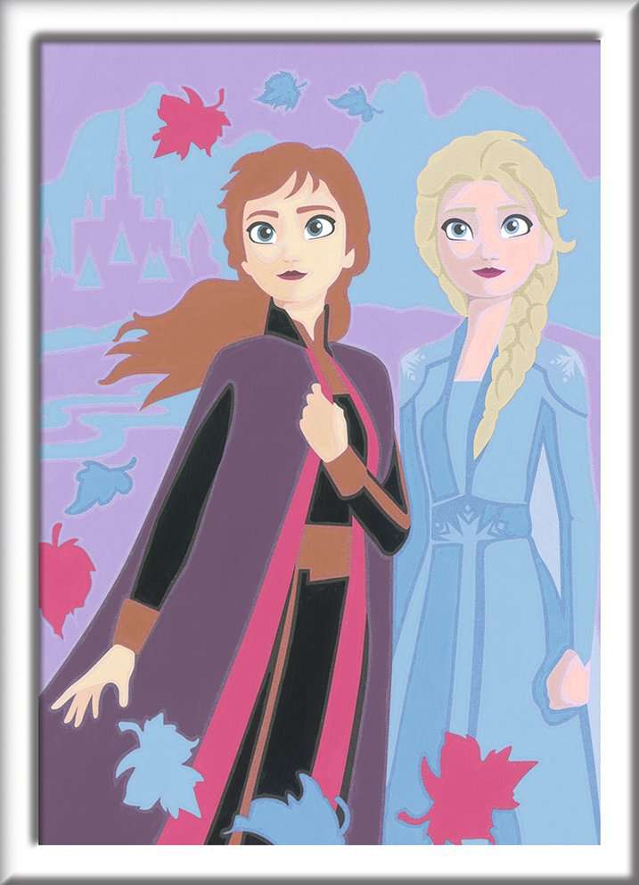 Ravensburger Creart Paint By Numbers - Disney Frozen Sisters Forever