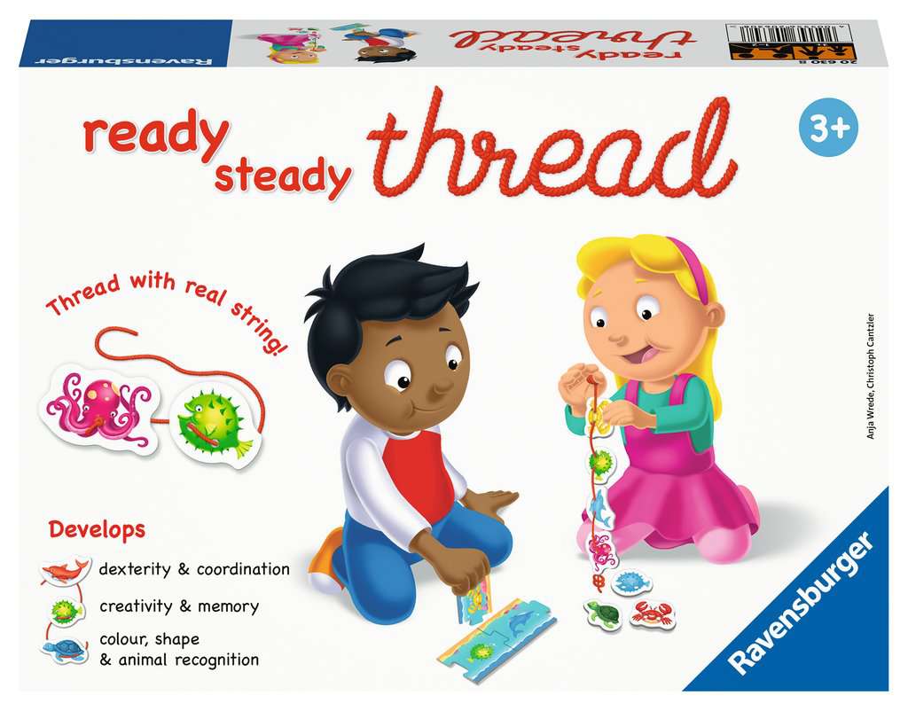 Ravensburger Ready, Steady, Thread Game Educational Games Games
