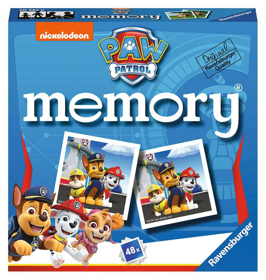 Ravensburger Boys Paw Patrol Mini Memory Game