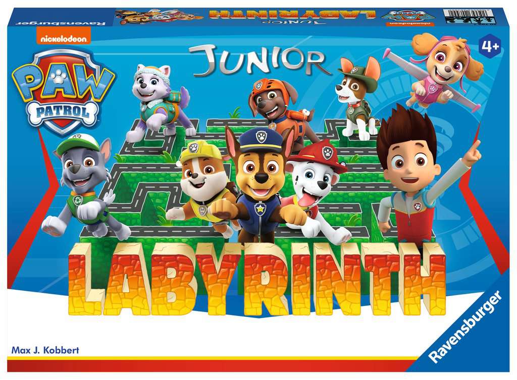 Paw Patrol Junior Labyrinth Kinderspiele Spiele Produkte Paw Patrol Junior Labyrinth