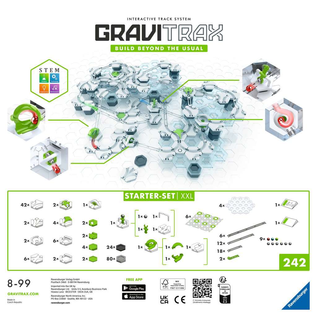 GraviTrax Starter Set XXL 23 Gravi Starter GraviTrax Prodotti It GraviTrax Starter