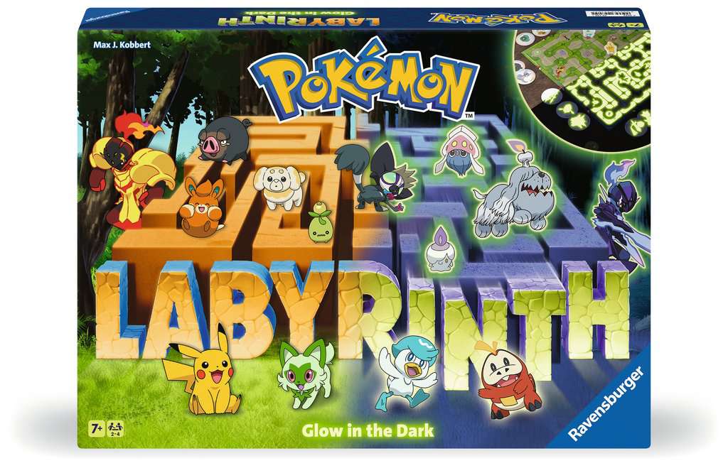 Pokémon: Labyrinth Glow in the Dark