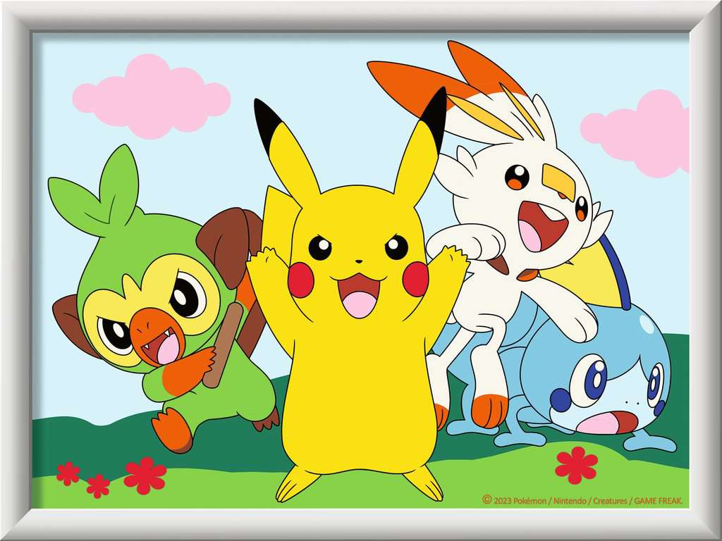 Ravensburger Creart Paint By Numbers Pokemon