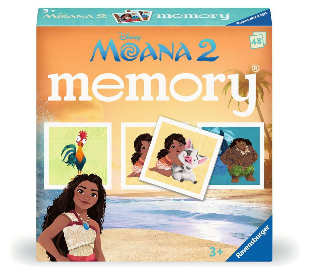 Ravensburger Boys Moana 2 Mini Memory Game