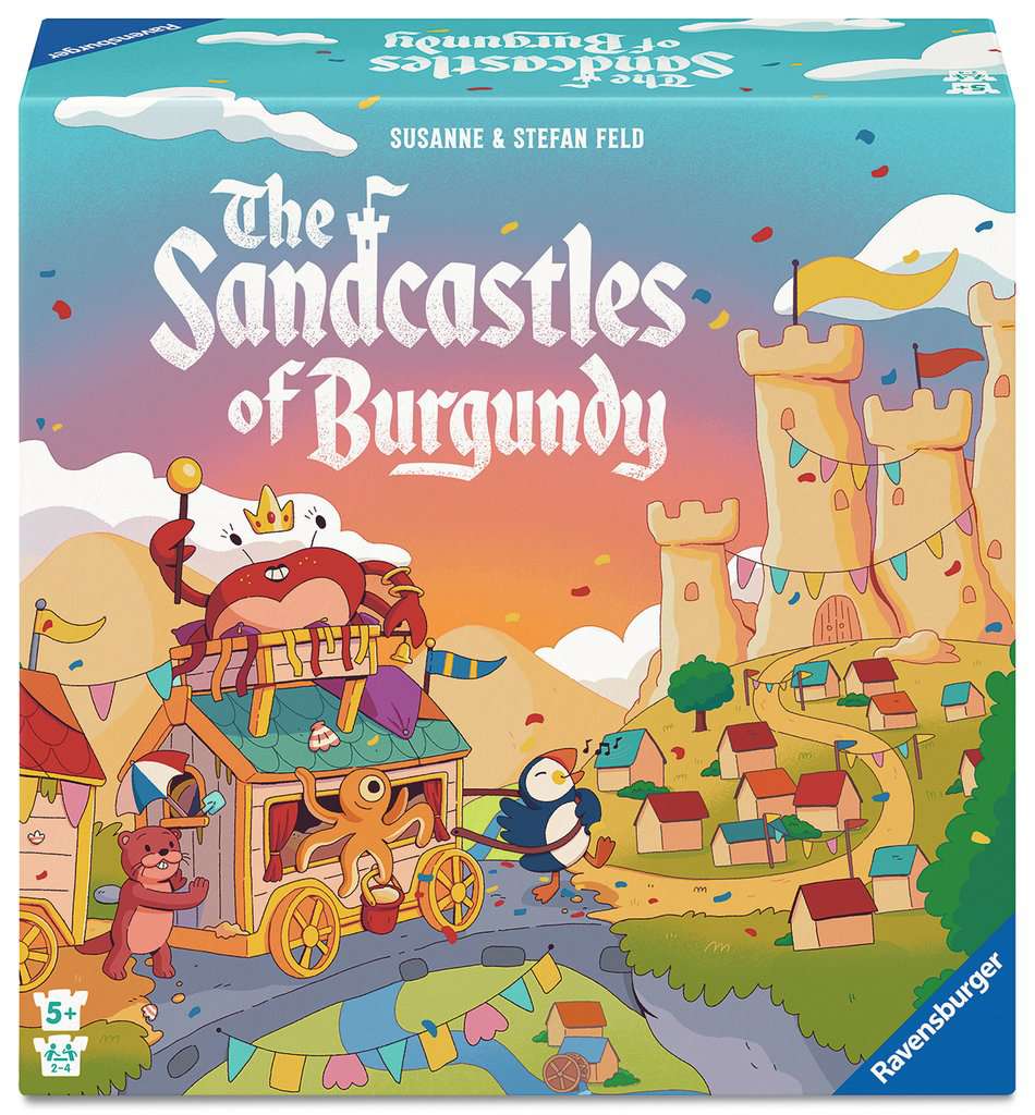 Ravensburger Burgundy Sandcastles Of ​ Game
