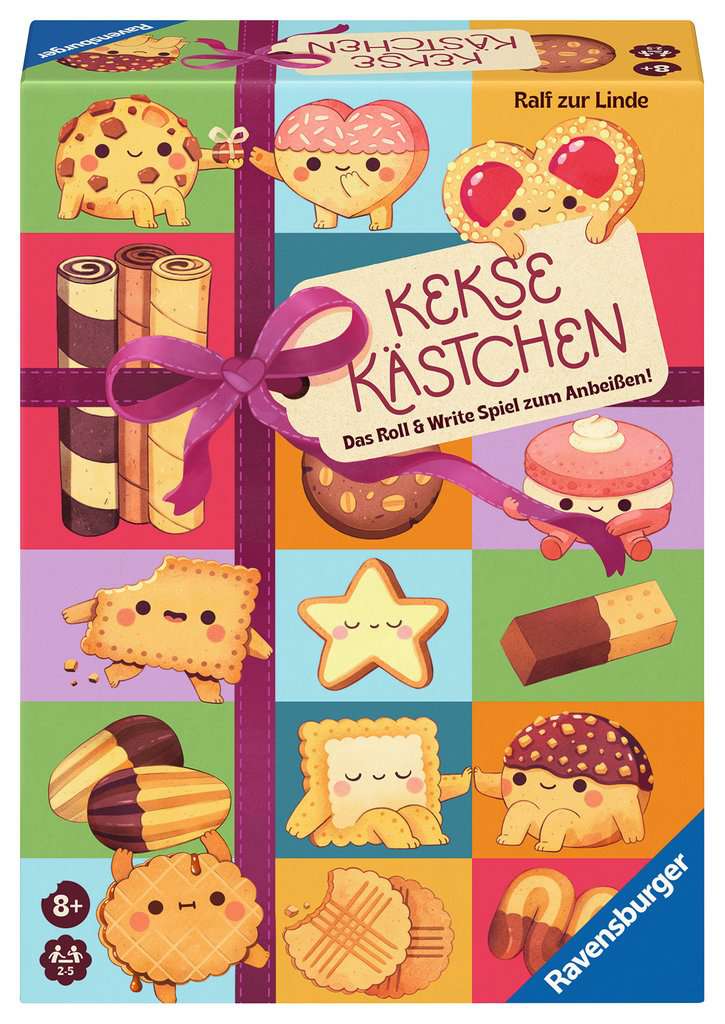 Keksekästchen - Gesellschaftsspiel & Brettspiel ab 8 Jahre
