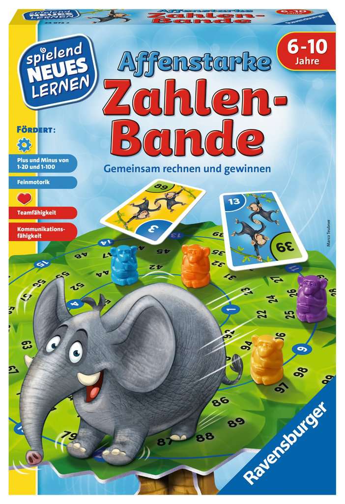 Affenstarke Zahlen-Bande