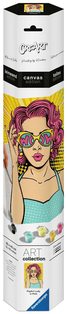 Lady in Pink (PopArt)
