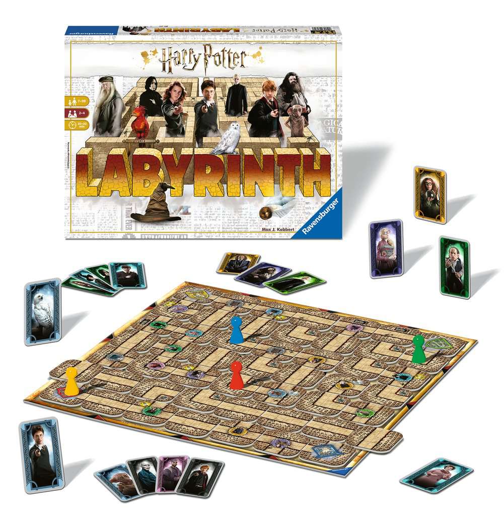 RAVENSBURGER HARRY POTTER LABYRINTH FAMILY BOARD GAME BRAND NEW SEALED 