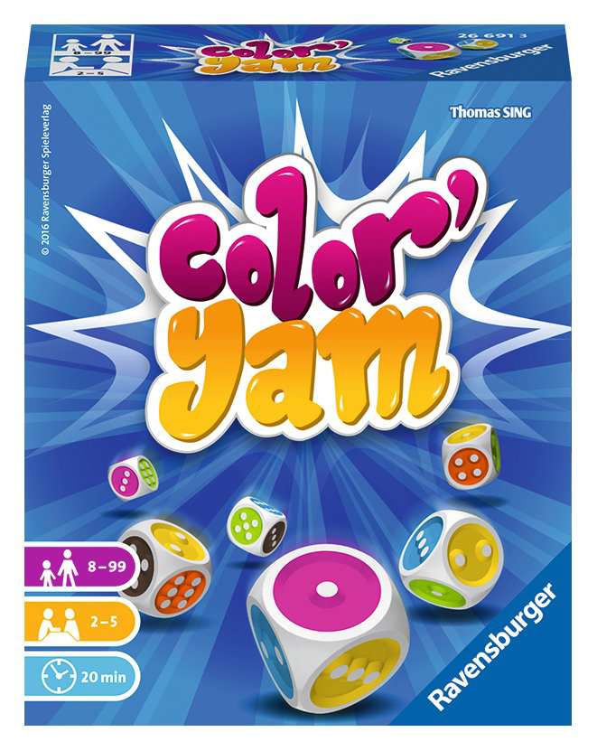 Color'Yam Jeux de dés Jeux Produits frBE Color'Yam